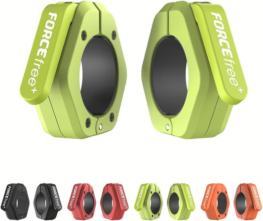 Magnetic Barbell Clamps 2 Inch Olympic – Quick Release Barbell Collars with Anti-Slip TPR Lining | Heavy Duty Weight Clips for Bars for Pro Gym Equipment