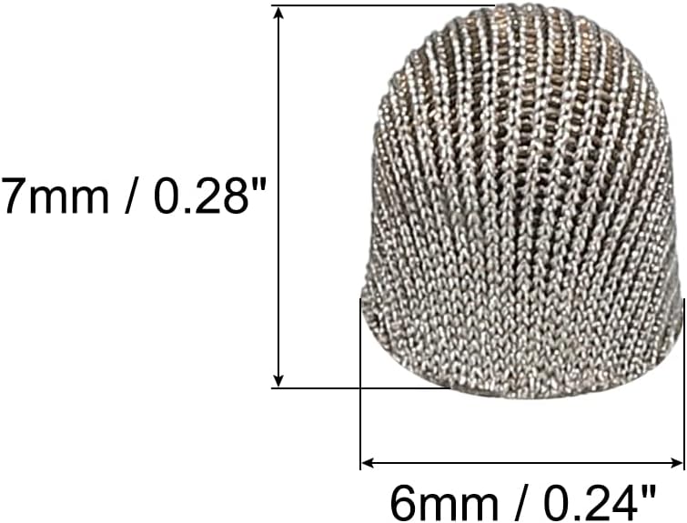 MECCANIXITY 12pcs 6mm Stylus Pen Fine Tips Conductive Fiber Capacitive Touch Screen Pens Tip Universal Replacement