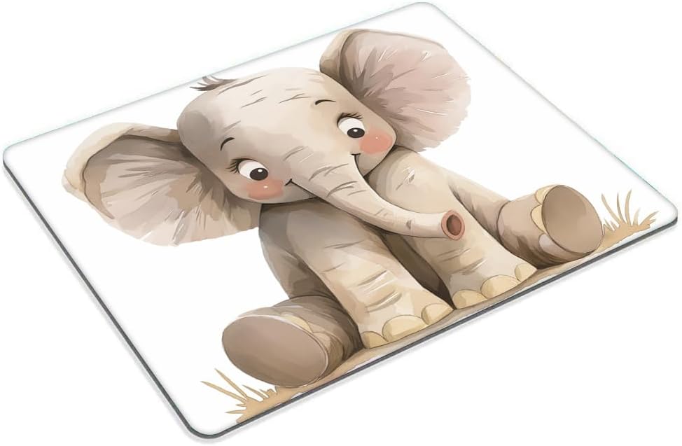 Elephant（2） Mouse pad Customized Mousepad Non-Slip Rubber Base Mouse Pads for Computers Laptop Office Desk Accessories Mouse pad