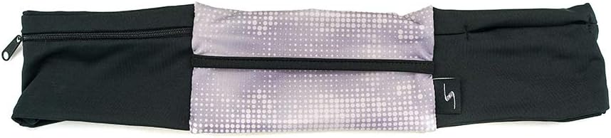 3 Pocket Adjustable Running Belt Waist Pack, Fanny Pack For Working Out With Sweat Resistant Backing, Holds All iPhone Models