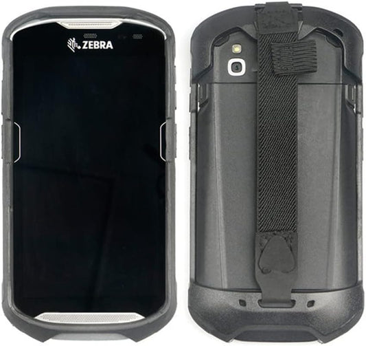 Protective Case Cover with Handstrap Rugged Boot Carrying Case for Zebra TC51 TC510K TC52 TC56 TC57 Rugged Bumper Case Armor Designed for Zebra Protection Tough Shock Proof