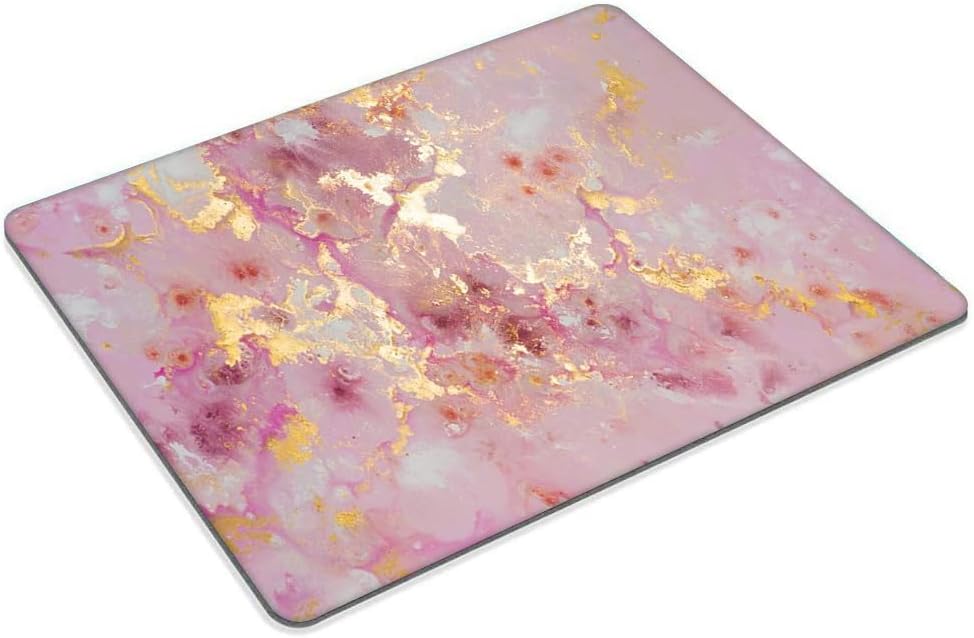 Rose Gold Marble Mouse pad Customized Mousepad Non-Slip Rubber Base Mouse Pads for Computers Laptop Office Desk Accessories Mouse pad