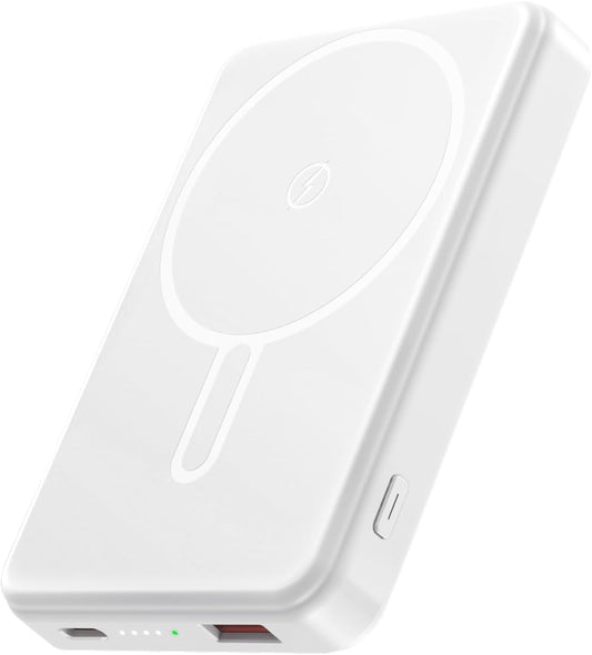 Magnetic Portable Charger Power Bank 12000mAh MagSafe Compatible Battery Pack PD 22.5W USB C Fast Charging Wireless Battery Pack Phone Charger for iPhone 16/15/14/13/12 All Series