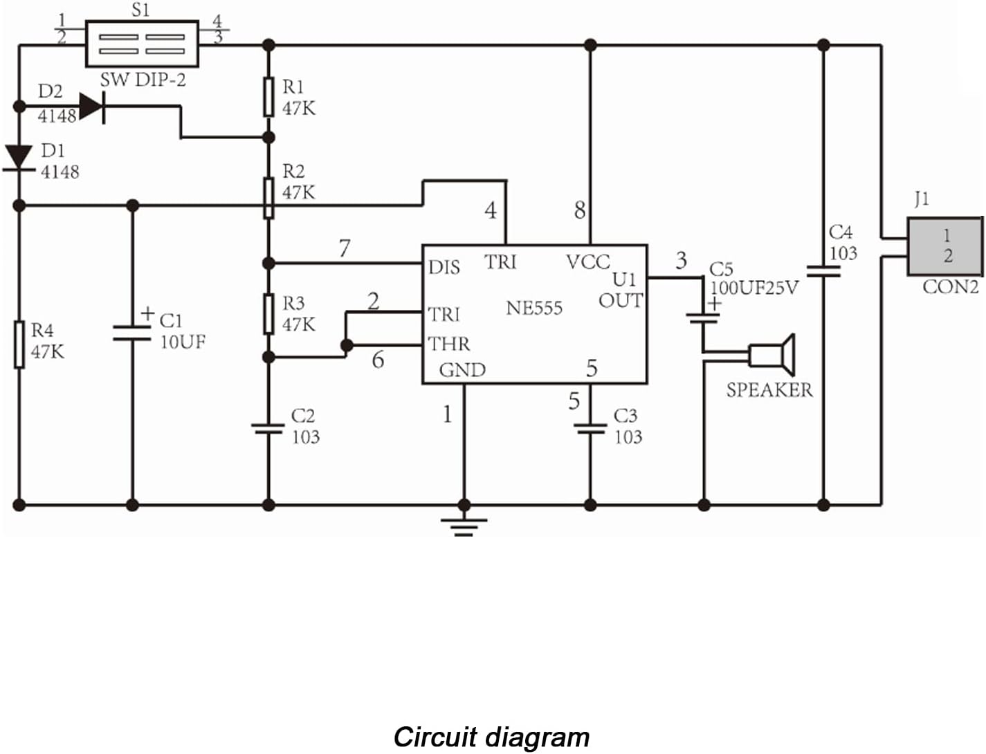Soldering Practice Kit - DIY Electronic Doorbell Soldering Kit (Suitable for Home Installation + STEM Education), An Entry - level Electronic Production Kit for Beginners