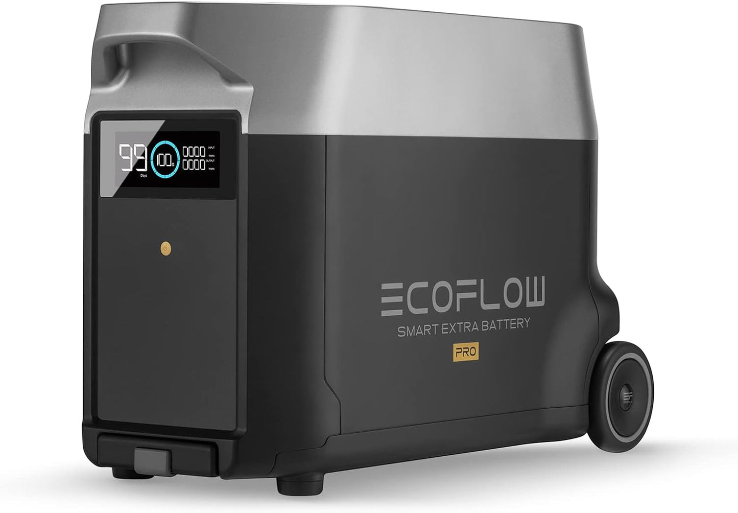 EF ECOFLOW DELTA Pro Extra Battery 3600Wh, 2.7H to Full Charge, Battery Backup for Home Use, Blackout, Camping, RV
