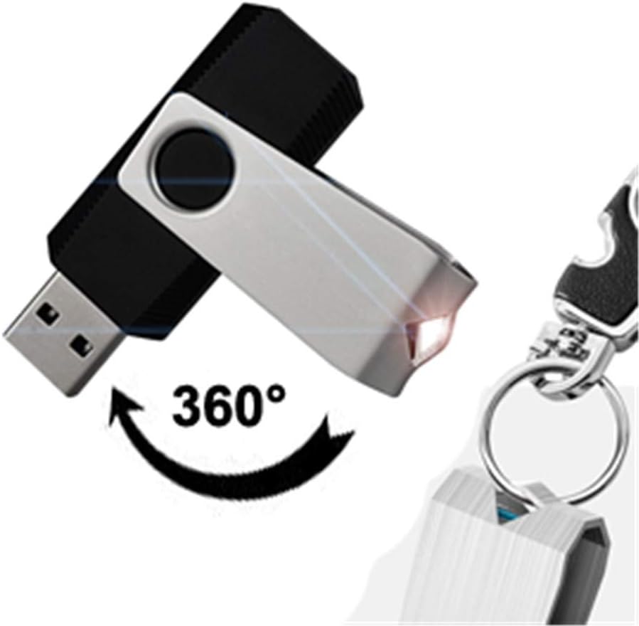 KEXIN 128GB Flash Drive 5 Pack USB 2.0 Thumb Drive USB Drive Memory Stick, Black