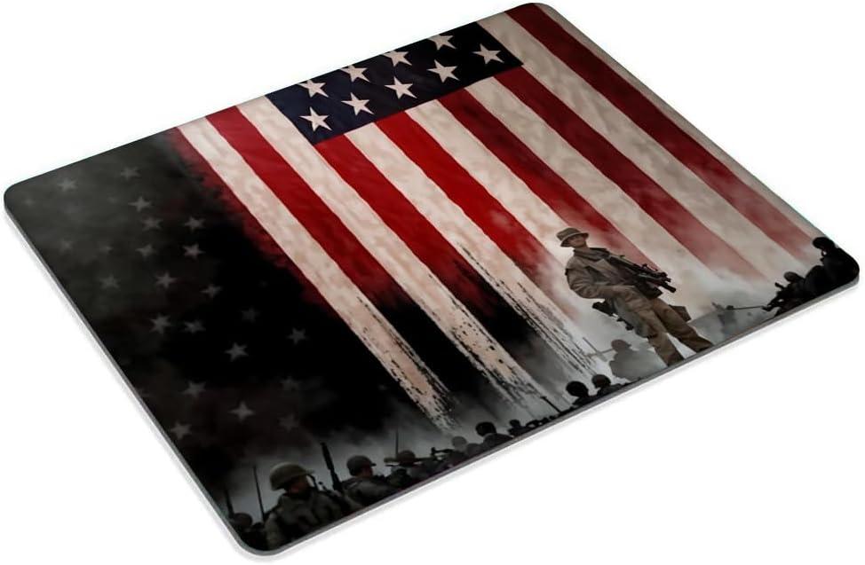 Sunshine Warrior Flag Mouse pad Customized Mousepad Non-Slip Rubber Base Mouse Pads for Computers Laptop Office Desk Accessories Mouse pad