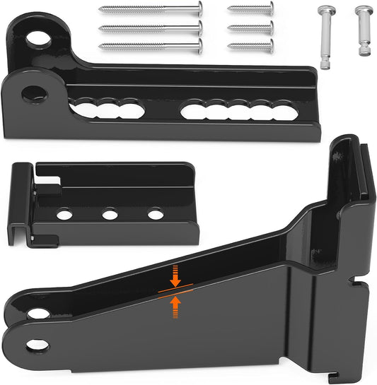 Thickened Storm Door Closer Bracket，Repair Jamb Bracket Compatible with Andersen，Durable Screen Door Closer Replacement Parts Kits with Emco/Larson/Pella, Protecting Doors from Damage from Winds