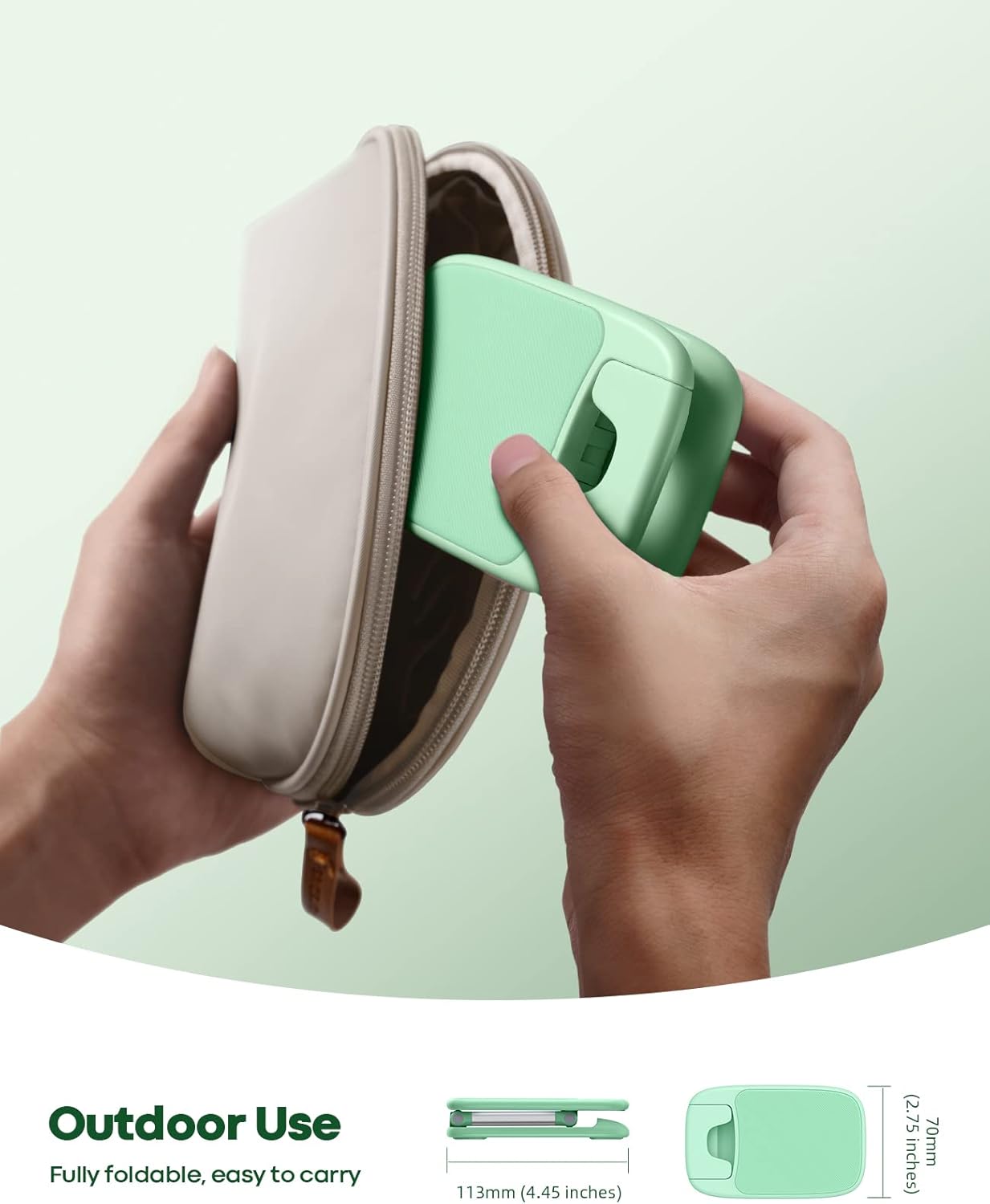 Lamicall Easter Basket Stuffers for Teens Girls Boys Cell Phone Stand, Light Green Cell Phone Holder for 4-8'' Smartphone, Easter Basket Essentials