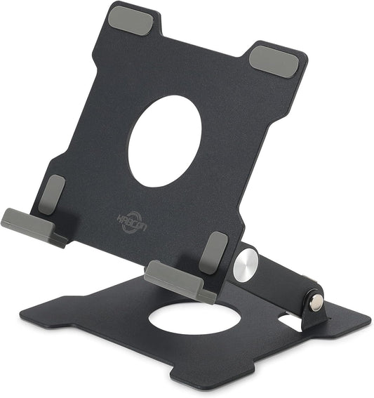 KABCON Tablet Stand,Tablet Holder for iPad,Adjustable Portable Multi Angle Desktop Stand Compatible with iPad Pro 9.7 10.5 12.9 Air Mini 1-4,Galaxy Tabs,Surface Pro Tablets,Kindle,E-Reader,Nexus