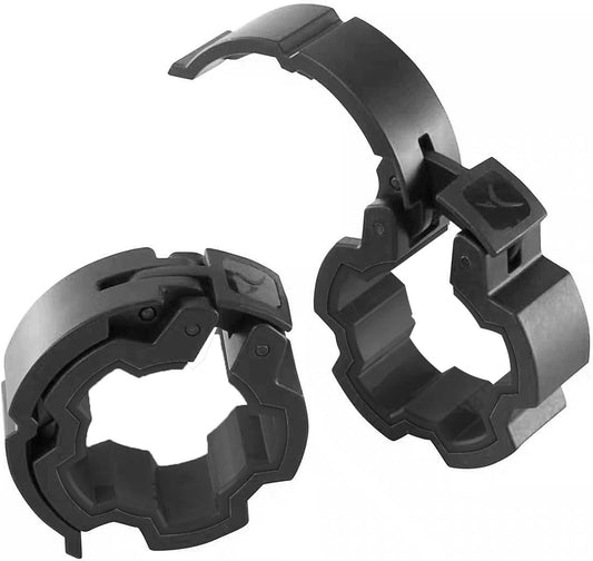 Barbell Clamps 28mm, Barbell Clips, Quick-Release Safety Weight Clips for Bars, Pair of Locking Clips for Workout Weightlifting Fitness Training (Black, 1.1Inches)