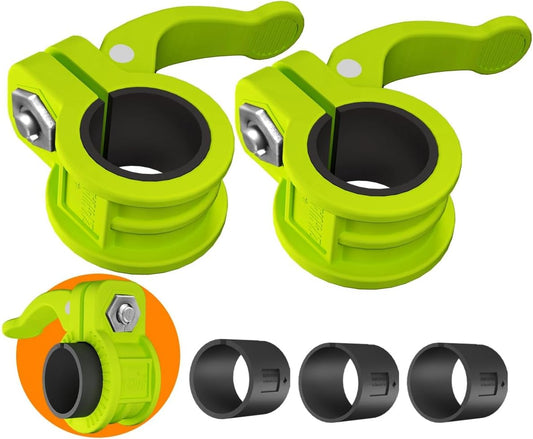 Mini Barbell Clips 1 inch I Multi-Size Adjustable Barbell Collar I 1 inch Barbell ClampsIQuick Release Weight Clips Pair of Locking for Dumbbell Bar