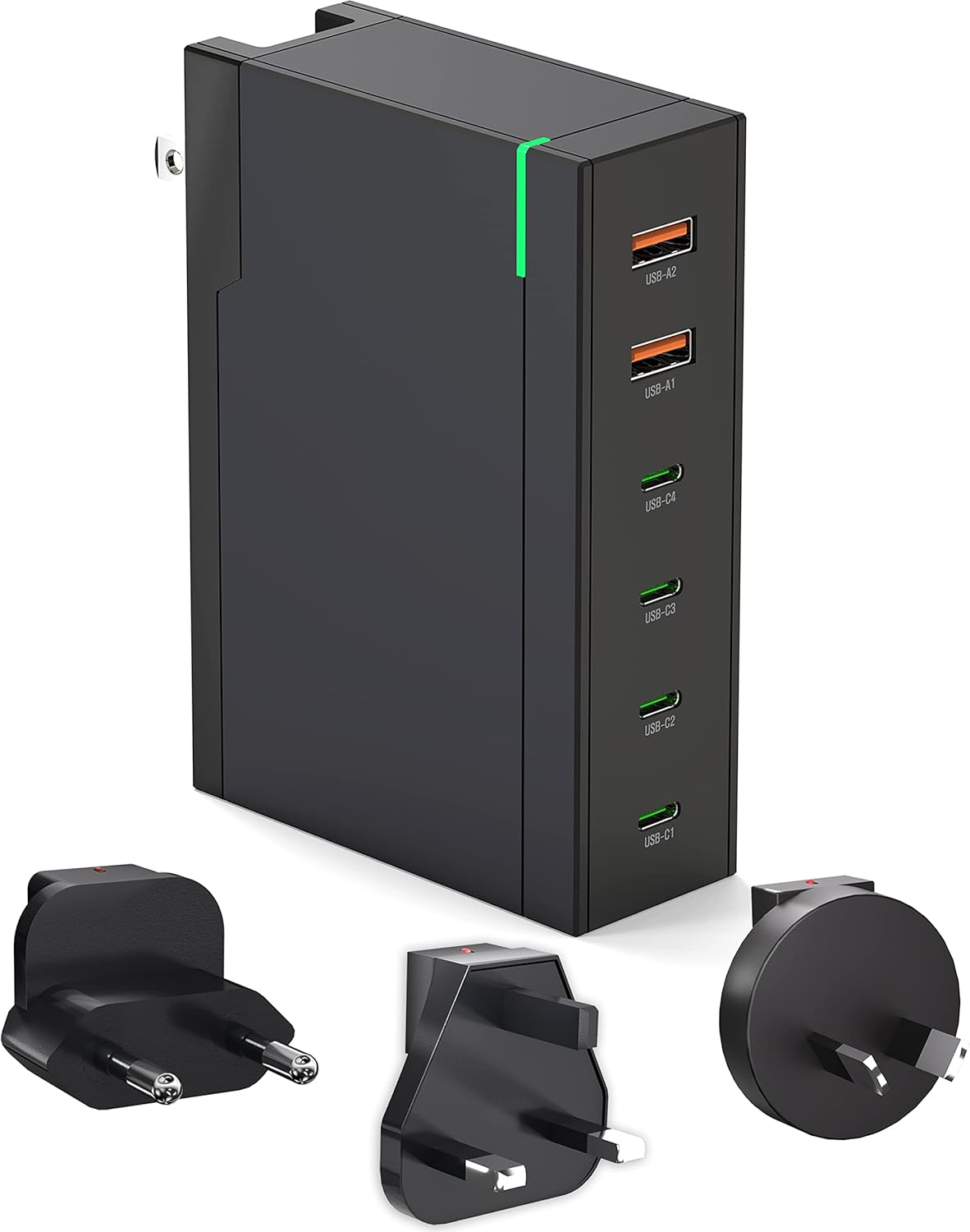 CHIPOFY 200W USB C Wall Charger, GaN Gaming Laptop Super Fast Desktop Charging Block for iPhone 14 13 Pro Max Plus iPad MacBook Samsung Galaxy S23/22/21 Note20 Pixel(UK/EU/AU Plug)