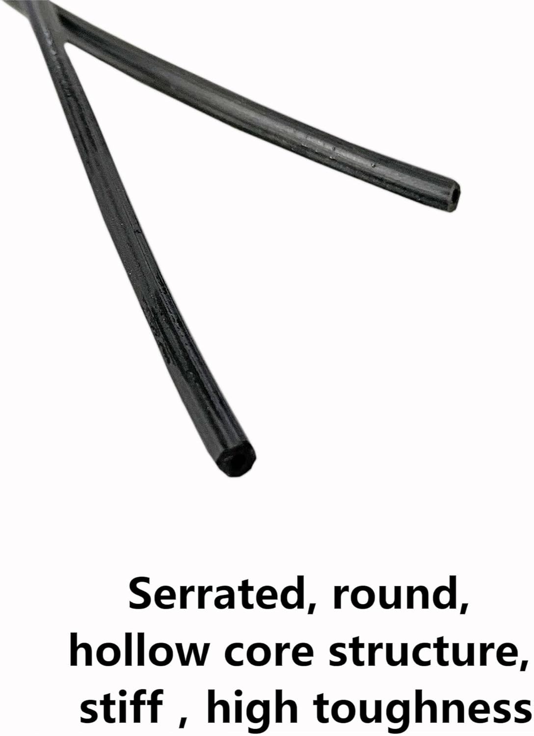 FLYZZZ Window Screen Spline, 0.175" x 100' Screen Spline, Round, Black, Suit for 0.173''-0.185'' Groove, Repair Rubber Cord for Replacing & Installing Window Door Patio Screens