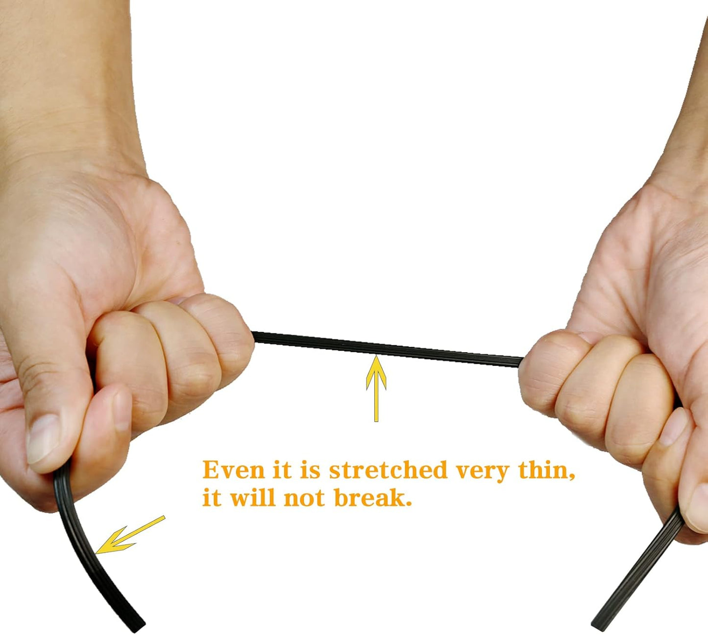 Window Screen Spline, (.125" x 40ft +.14" x 40ft +.16" x 40ft) 3 Sizes in 1 Kit - Screen Retainer Spline for Window Screen Replacement, Black, Tooltriz