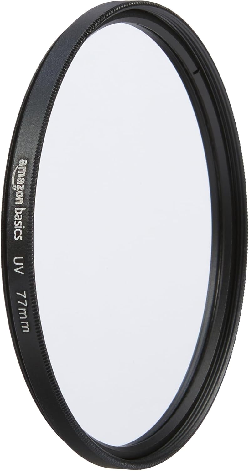 Amazon Basics UV Protection Camera Lens Filter - 77mm