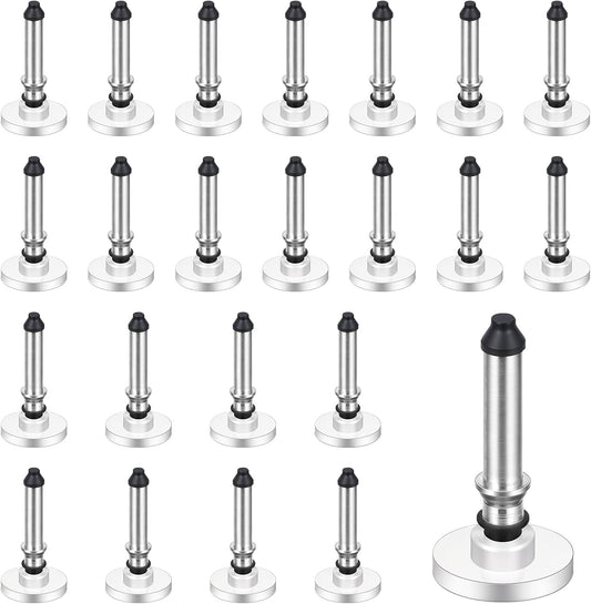 24pcs Stylus Tips Replacement Tips Only, High Precision Replaceable Stylus Pen Disc Tops, Silicone Round Stylus Pen Tip for Mobile Phones and Tablet PC Touch Screen Devices