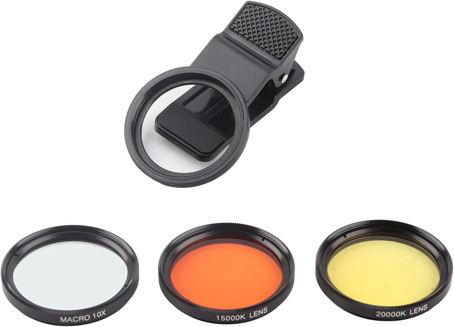 Zerodis Fish Photography Lens, Smartphone Camera Lens Filter Accessories with Macro for Coral Reef Aquarium Photography