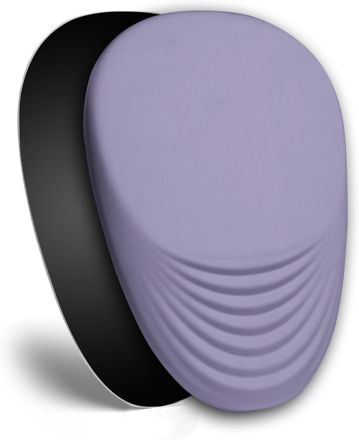 Ergonomic Mouse Pad with Wrist Rest Support,Mousepad Relief Carpal Tunnel Pain, Entire Memory Foam Mouse Pad with Non-Slip PU Base, Wireless Mouse Pad, Purple