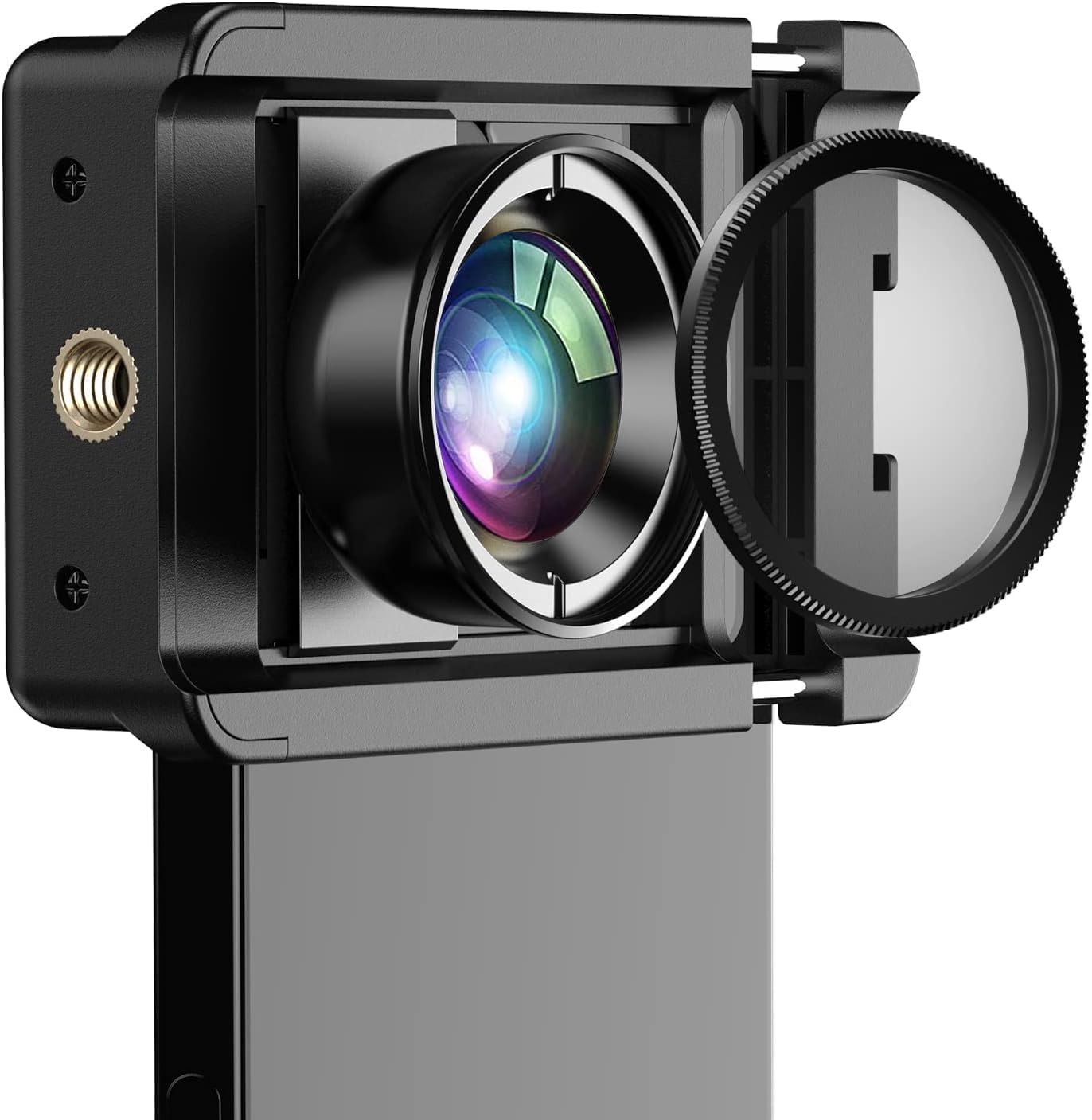 MIAO LAB 10X Macro Lens + CPL Filter Kit with Universal Clip for iPhone 16/15/14/13 Pro, Samsung & Android Phones