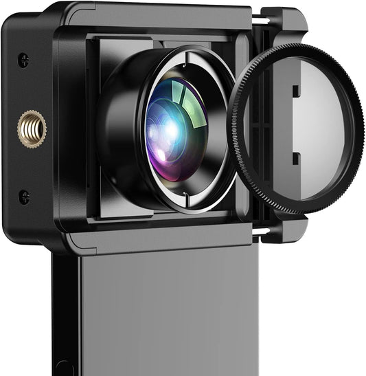 MIAO LAB 10X Macro Lens + CPL Filter Kit with Universal Clip for iPhone 16/15/14/13 Pro, Samsung & Android Phones
