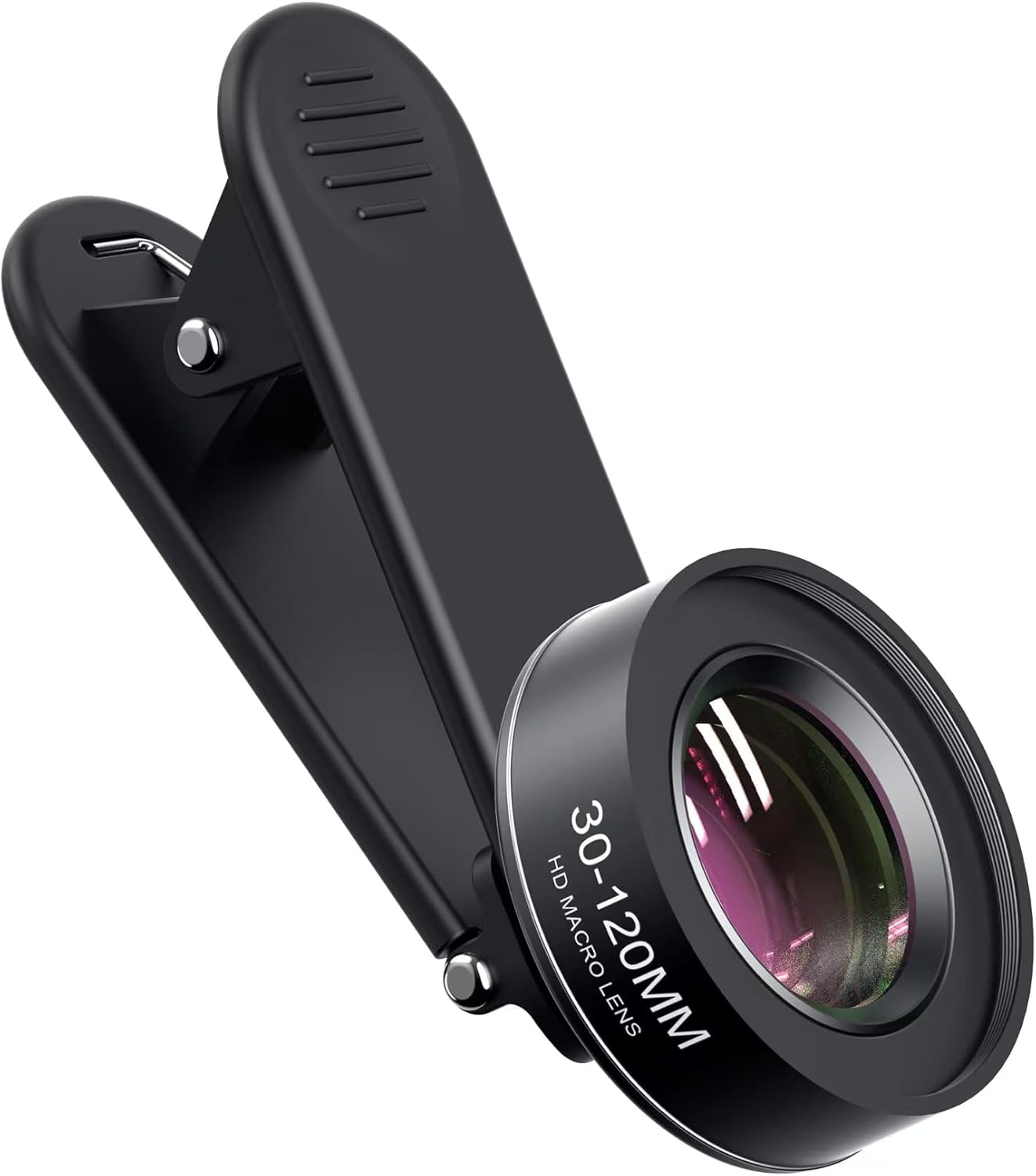 30-120mm Cell Phone Macro Lens, for ipad,iPhone,Samsung, Android, Pixel,Phone Macro Lens