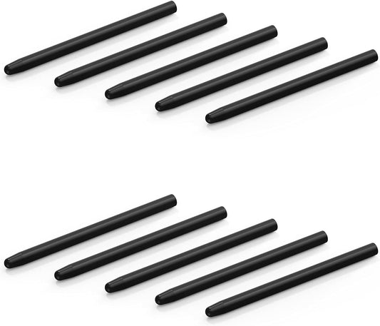 XENCELABS Standard Nibs, 10 Pack Replacement Pen Nibs for Digital Pen Tablet Stylus. Compatible: Pen Tablet Bundle, Bundle SE, Medium Standard, Small Standard