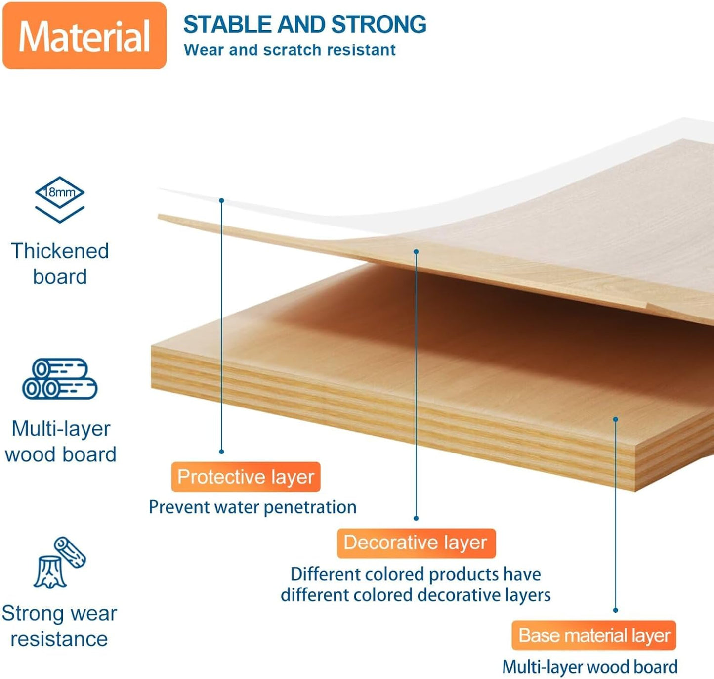 Reception Desk with Counter Modern Checkout Counter with Lockable Drawer Keyboard Tray Receptionist Desk for Office Salon Reception Table A Right 63inch/160cm