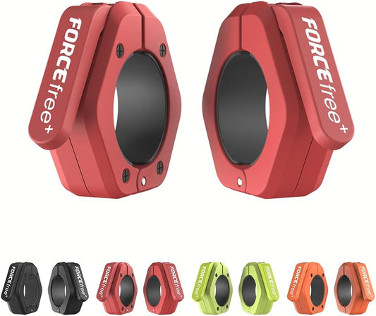 Magnetic Barbell Clamps 2 Inch Olympic – Quick Release Barbell Collars with Anti-Slip TPR Lining | Heavy Duty Weight Clips for Bars for Pro Gym Equipment