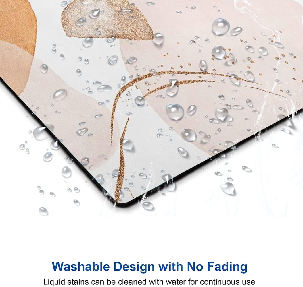 Mouse Pad, Abstract Design Mouse Pad, Washable Square Cloth Mousepad for Office Laptop, Non-Slip Rubber Computer Mouse Pads for Wireless Mouse, Cute Mouse Pads for Desk