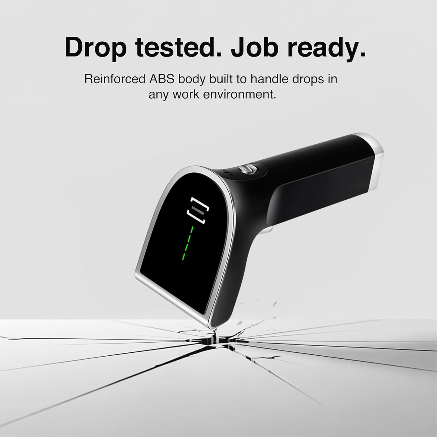 Scanmarker 1D/2D Wireless Barcode Scanner – Boost Speed & Accuracy with Bluetooth & 2.4G Modes – Handheld QR Code Scanner with Charging Stand for Easy scanning on Laptop, iOS & Android