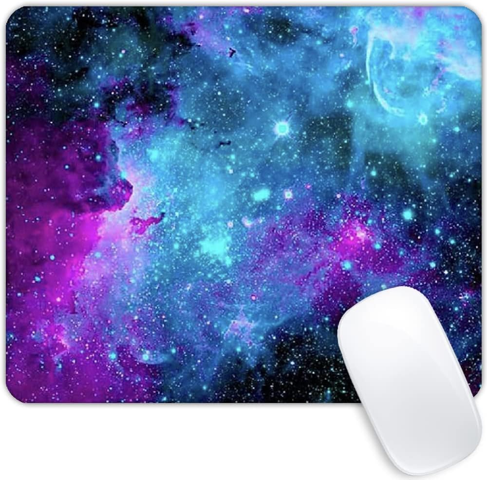 Galaxy Nebula Universe Space Mouse pad Customized Mousepad Non-Slip Rubber Base Mouse Pads for Computers Laptop Office Desk Accessories Mouse pad