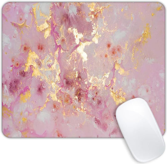 Rose Gold Marble Mouse pad Customized Mousepad Non-Slip Rubber Base Mouse Pads for Computers Laptop Office Desk Accessories Mouse pad