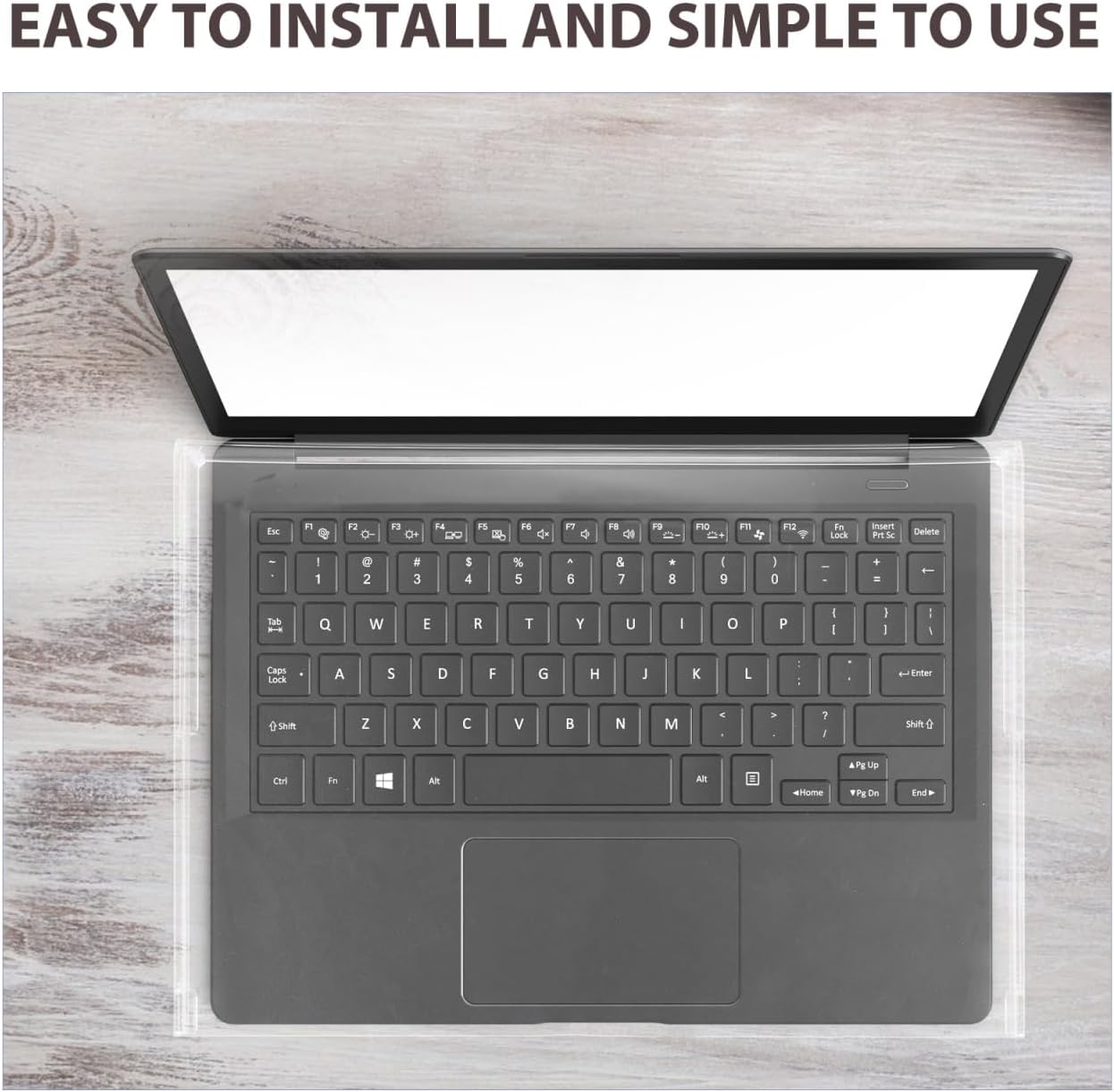 ABOOFAN Anti Cat Keyboard Cover Clear Acrylic Laptop Keyboard Protector Mechanical Dust Cover Computer Monitor Stand Case