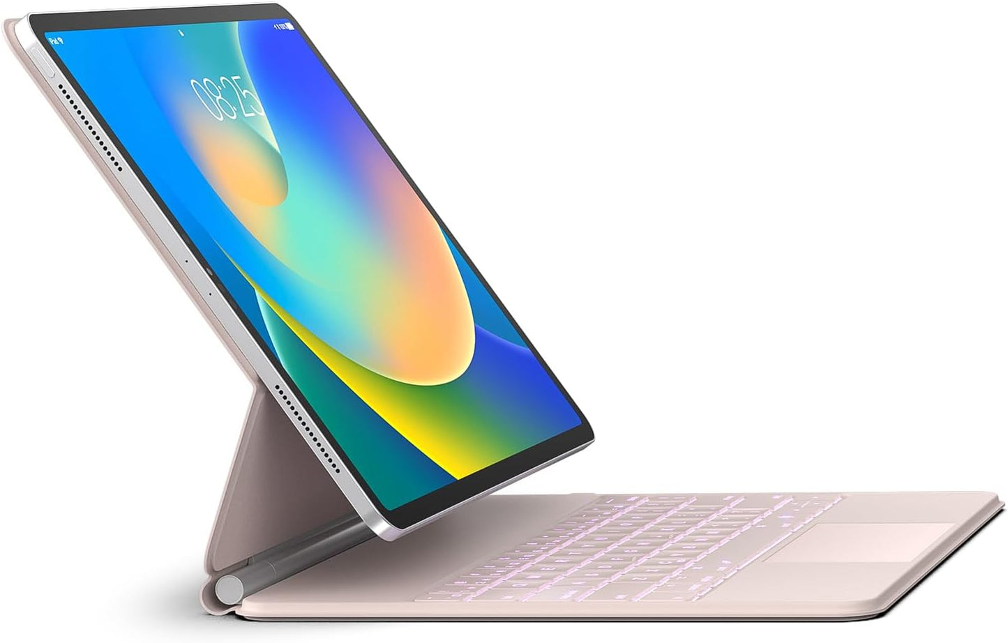 Keyboard Case for iPad Air 13 2024 and iPad Pro 12.9 inch 2022-6th / 2021-5th / 2020-4th / 2018-3rd Generation – Magnetic Keyboard Case with Multi-Touch Trackpad – Floating Cantilever Stand