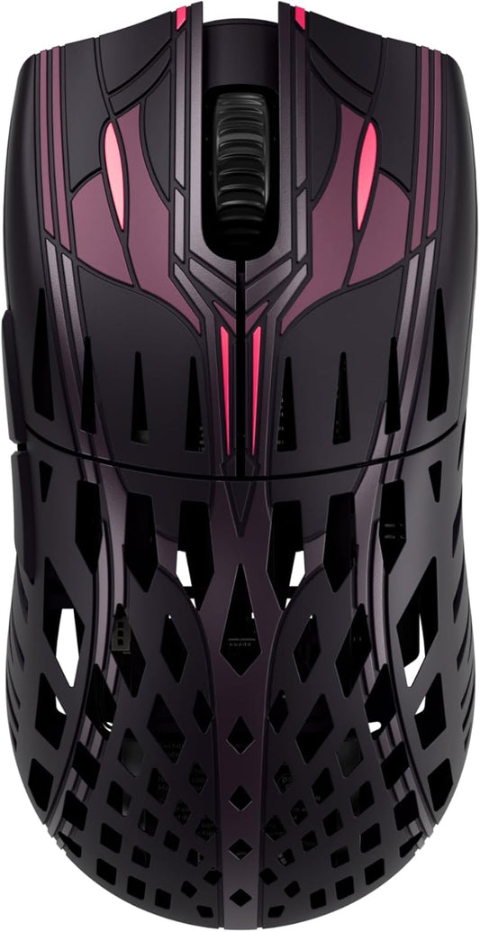 PWNAGE Trinity Wireless Gaming Mouse 8kHz - 39 Grams Ultralight Esports Pro Gamer Flawless Professional Custom Xero PAW3950 Optical Sensor 36,000 DPI - 8000Hz -100% PTFE Skates Symm 2 - Sakura Samurai