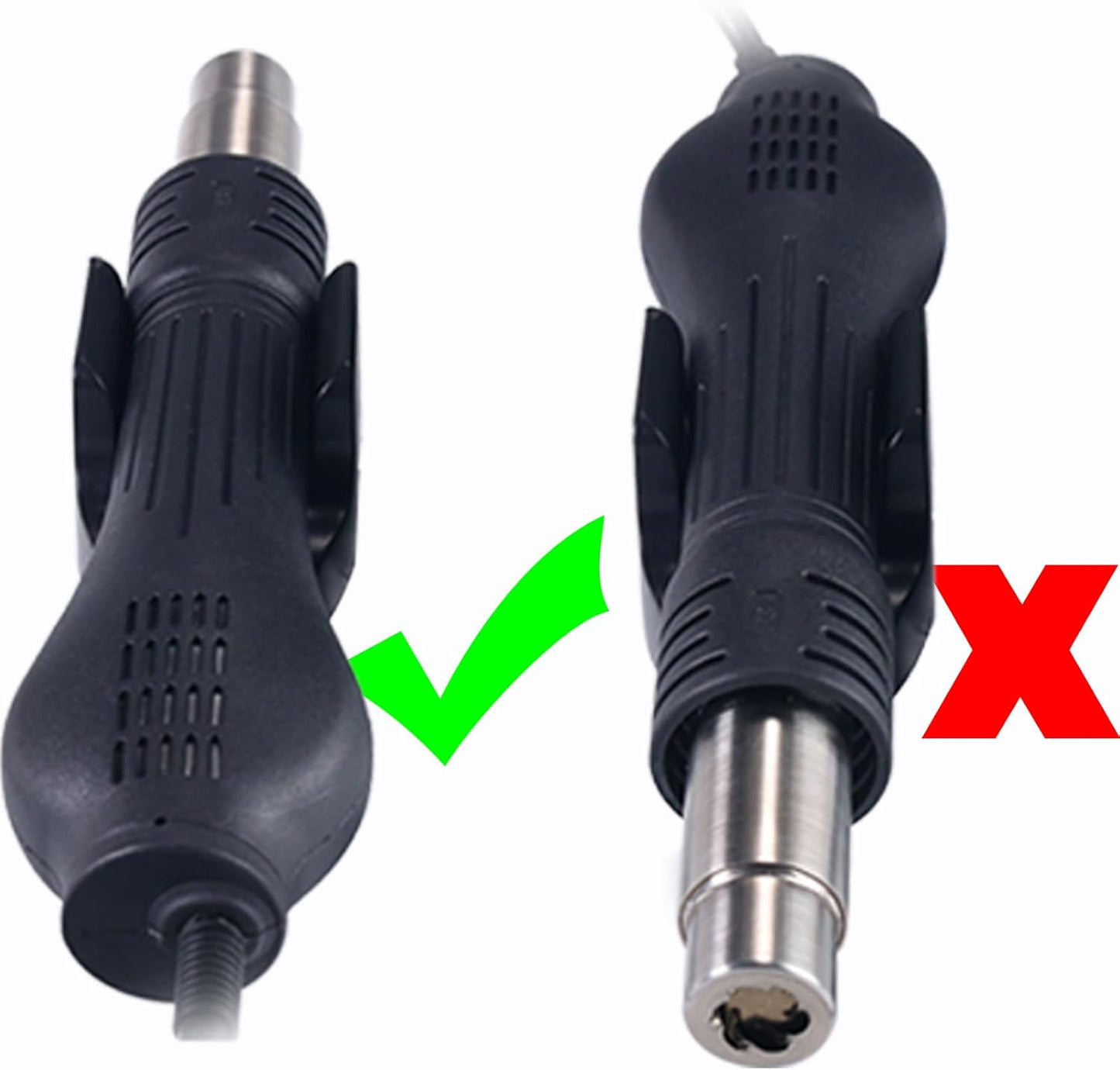 YIHUA 959D I Digital Hot Air Rework Station for SMD Reflow Soldering with 3 Hot Air Nozzles