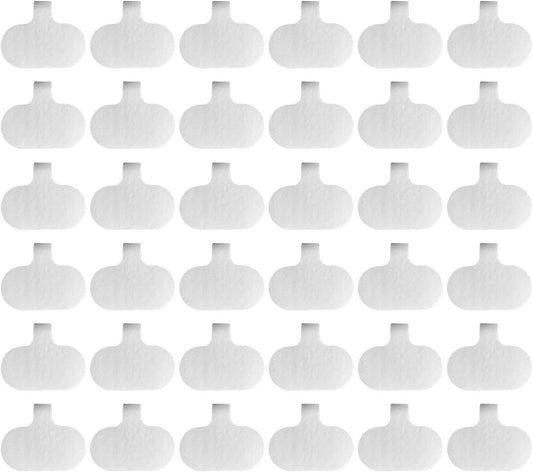 Cable Labels by Wrap-It Storage, Regular, White (36 Pack) - Write On Cord Labels, Wire Labels, Cable Tags and Wire Tags for Cable Management and Electronics, Computers. Great Stocking Stuffer
