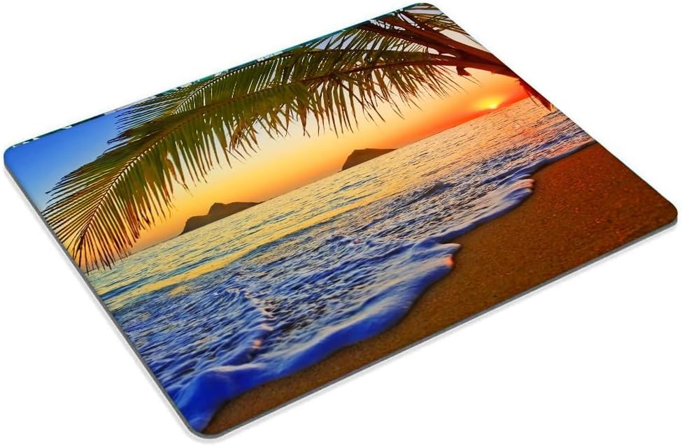 Pacific Sunrise at Lanikai Beach Mouse pad Customized Mousepad Non-Slip Rubber Base Mouse Pads for Computers Laptop Office Desk Accessories Mouse pad,