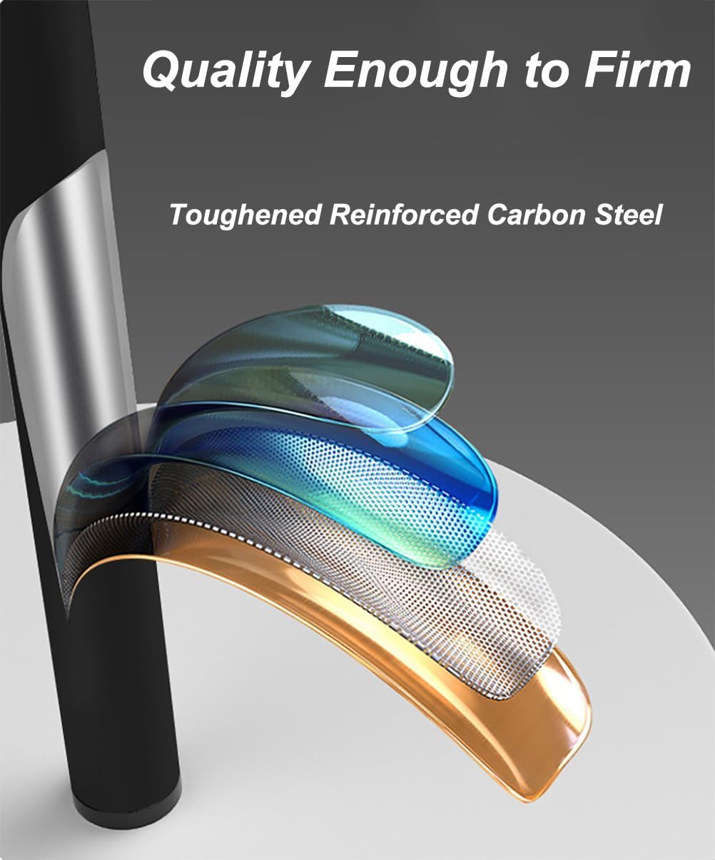 Mobile Standing Desk Height Adjustable Floor Laptop Stand, Computer Cart Workstation, Projector Stand, Teacher Podium for Home, Office, Classroom