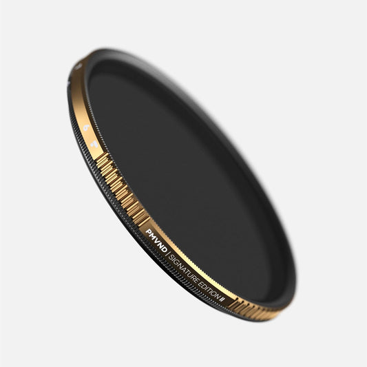 PolarPro 95mm Peter McKinnon VND Camera Filter - 6-9 Stop Variable Neutral Density Lens Filter for DSLR/Mirrorless Professional Video – PMVND Signature Edition II for Cinematic Shutter Speed Control