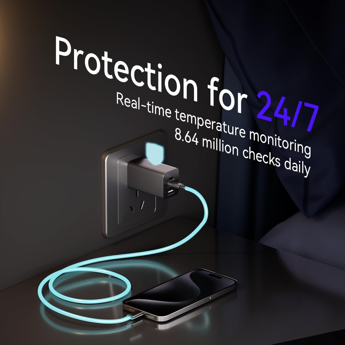 Generic PA1 65W USB-C Multi-Port GaN Adapter