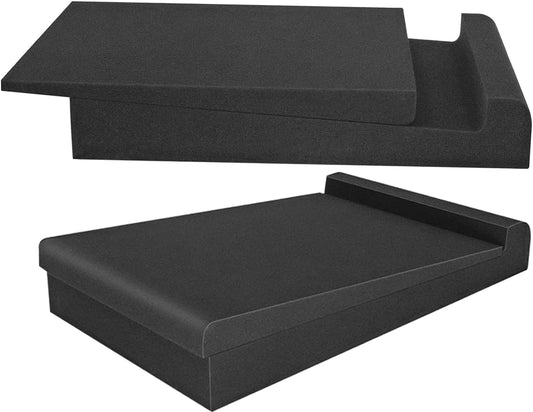 2 Pack Studio Monitor Isolation Pads for Speakers 3-5 Inches Sound Insulation Studio Foam Prevents Vibrations Acoustic Speaker Isolation Pad High Density Fits Most Stands
