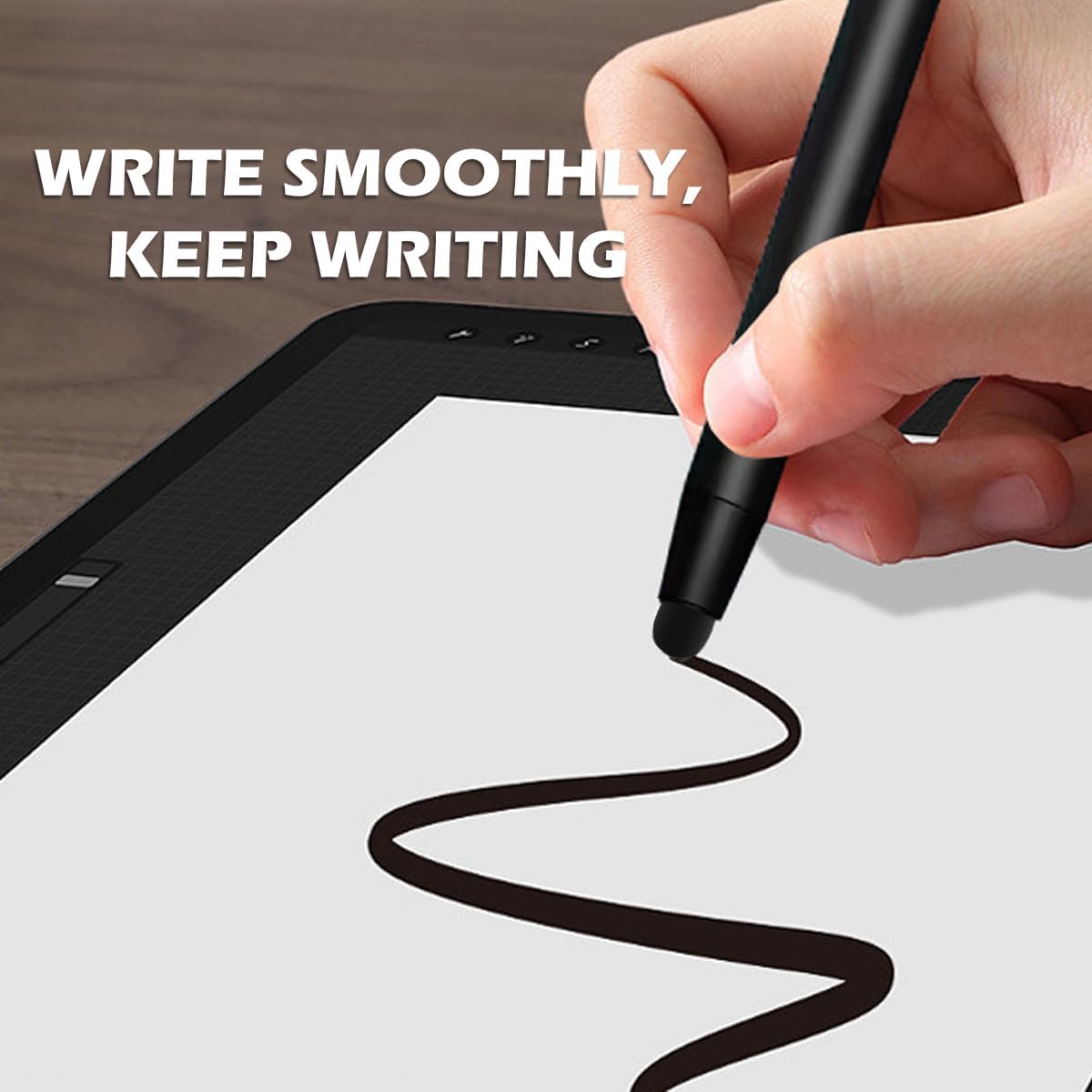 20 Pieces Replacement Tips Touch Screen Pens Tips Silicone Rubber for Touch Pen (Outer Diameter 6mm, Inner Diameter 4mm)