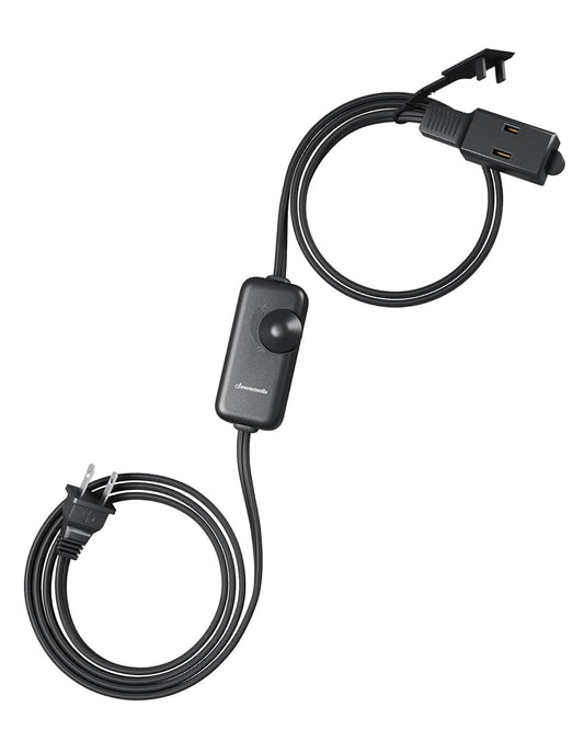 DEWENWILS Variable Speed Controller, 100-125V AC, 3 Sockets, DIY Cooling Ventilation Exhaust Projects for Radon, Duct, Hydroponic Fan, Mini Blower