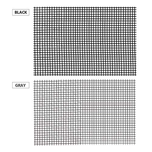 Window Screen Repair Kit Tape Fiberglass Repair Kit for Window Screen and Screen Door Tears Holes 3-Layer Strong Adhesive Window Screen Mesh Repair Waterproof Screen Repair Kit（2"×80"） Grey