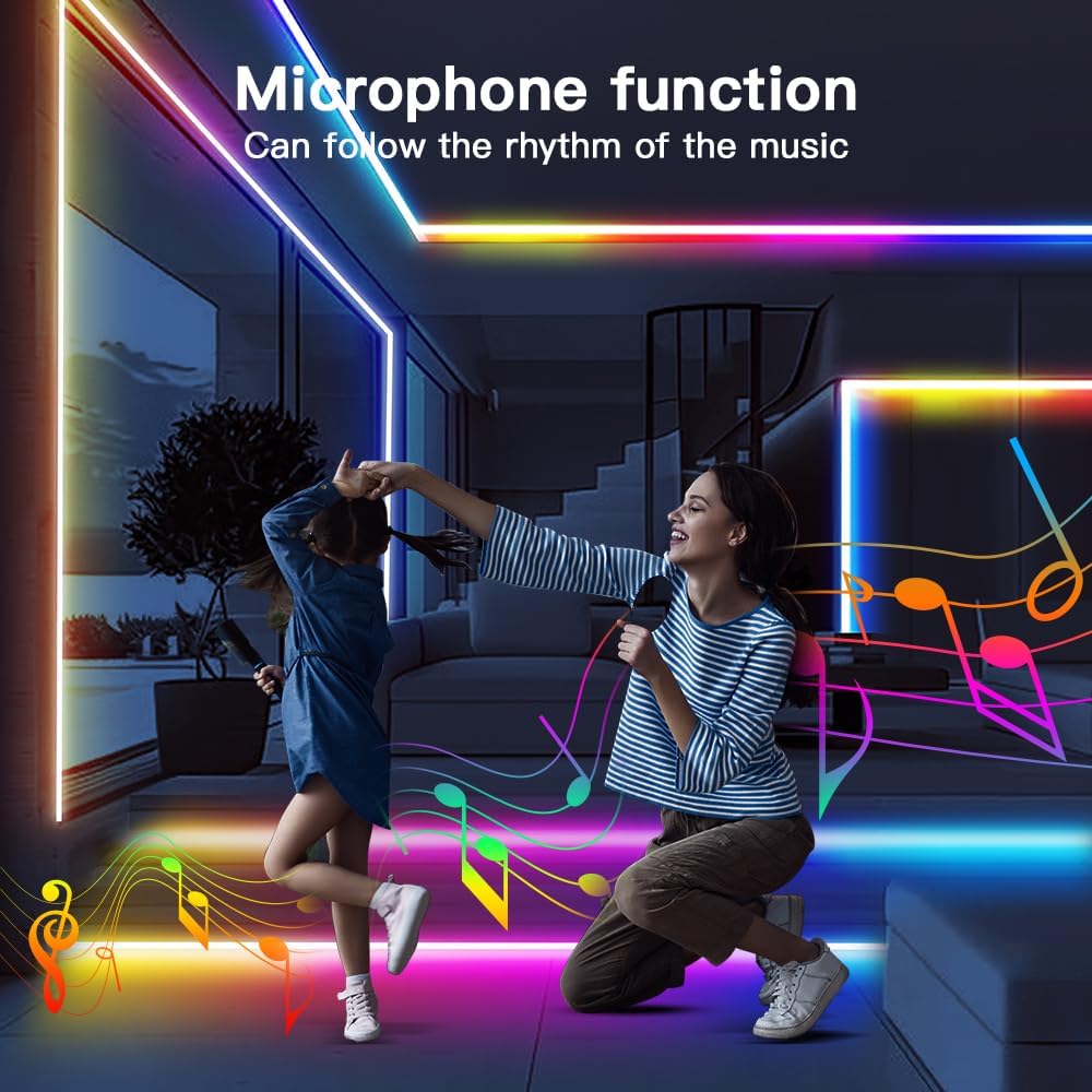 ESP32 WLED LED Strip Light Controller 15A Fuse Mic DIY Dynamic Lighting UART USB-C Download Energy Saving Relay App Control for RGB IC Addressable Digital WS2811 WS2812 SK6812 TM1814 WS2813 WS2815