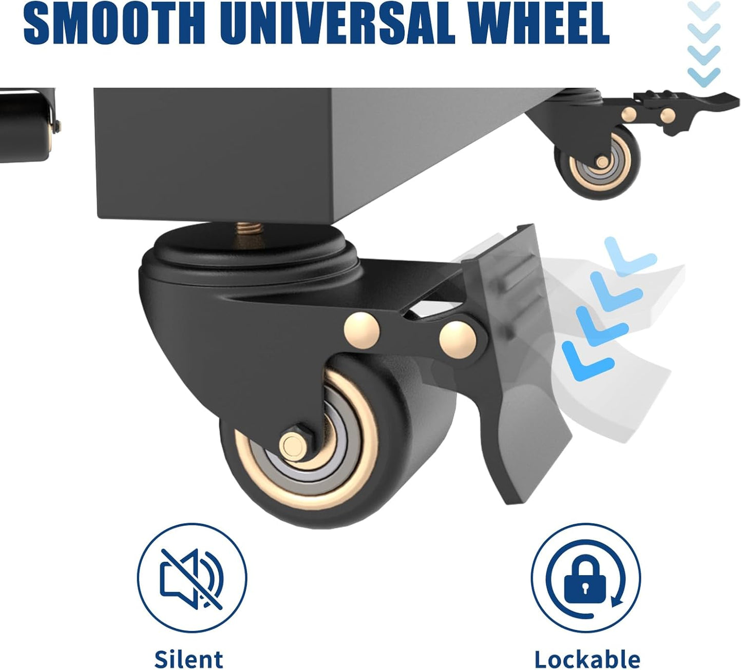 Lectern Podium Stand with Storage Platform, Height Adjustable Mobile Steady Standing Design, Multi-Purpose Tabletop for Speech, Lecture, Church, Reading or Laptop Desk
