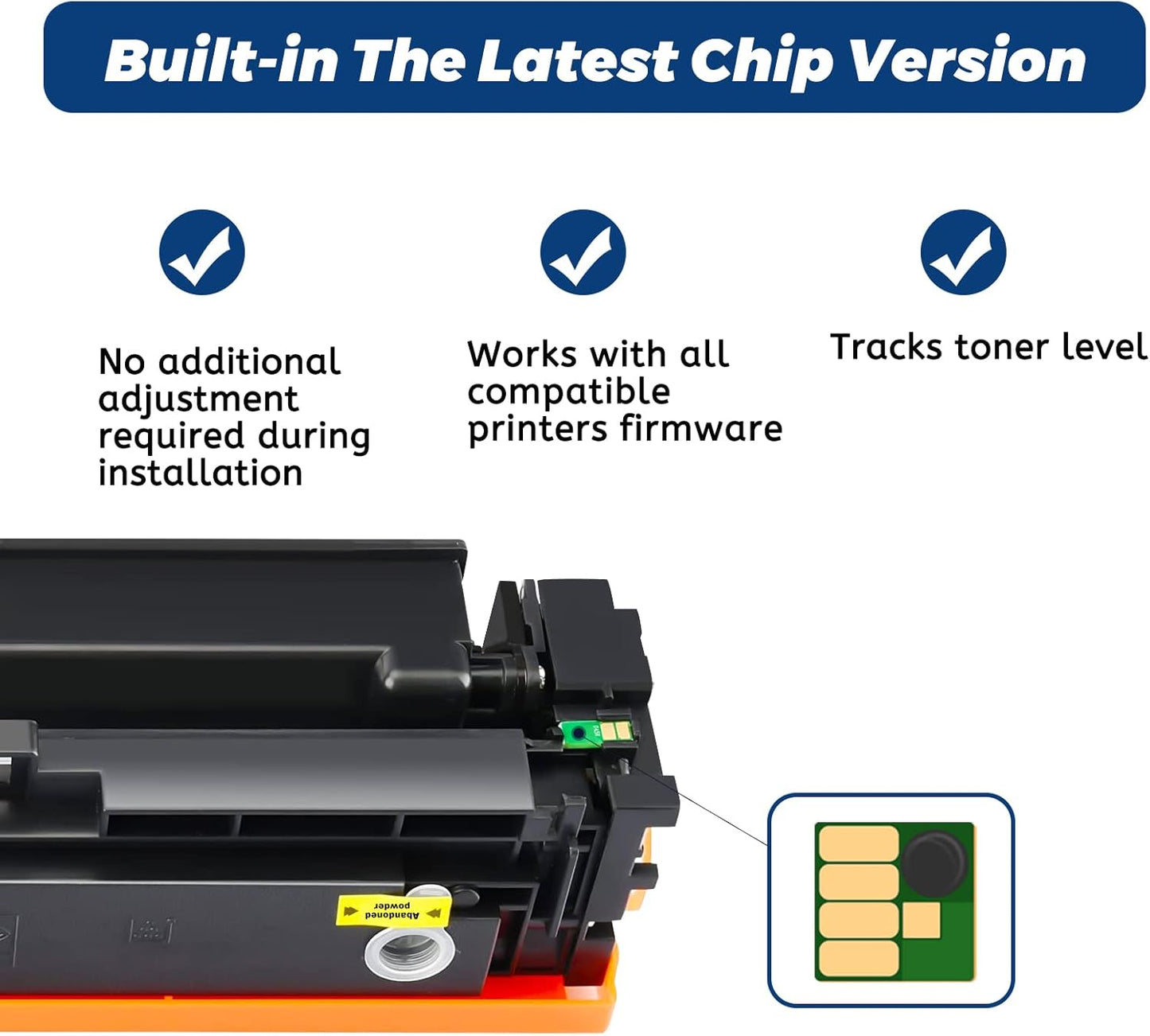 305A Black Toner Cartridge,Compatible for HP 305X CE410A CE410X for HP Laserjet Pro 400 Color M451dn M451nw M475dn M475dw M451dw M375nw Pro 300 M375nw M451 M475 M351 Printer, ( 2 Pack )