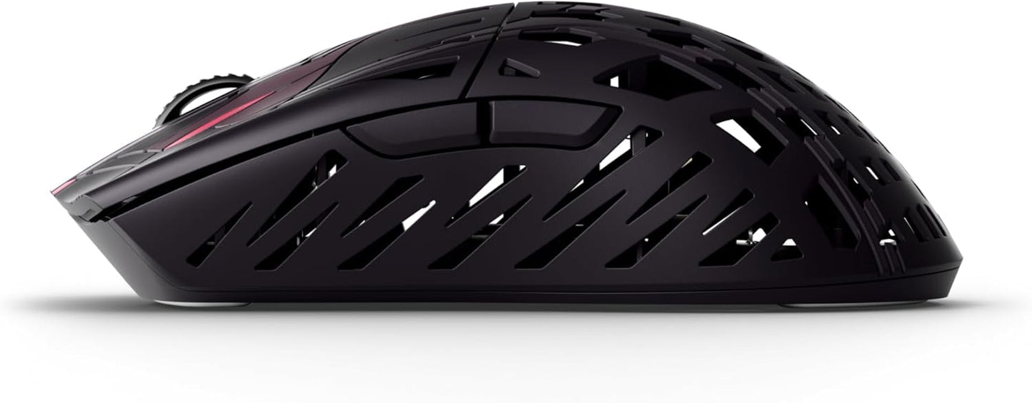 PWNAGE Trinity Wireless Gaming Mouse 8kHz - 39 Grams Ultralight Esports Pro Gamer Flawless Professional Custom Xero PAW3950 Optical Sensor 36,000 DPI - 8000Hz -100% PTFE Skates Symm 2 - Sakura Samurai